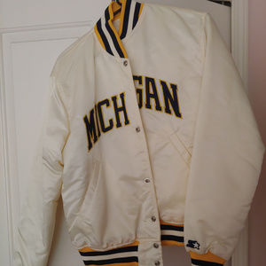University of Michigan Letterman Bomber Jacket